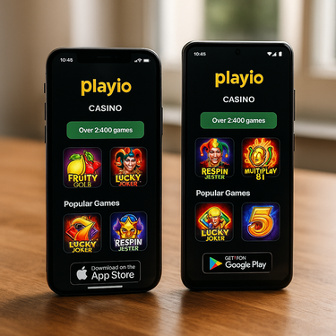 PlayIO - Mobile Apps - iOS and Android Casino