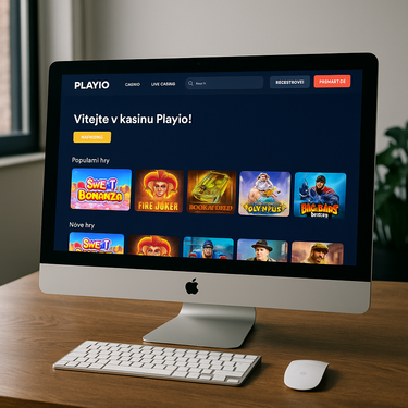 PlayIO - Desktop Design Interface - Czech Casino Platform