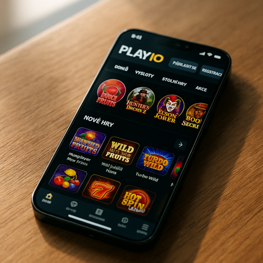 PlayIO - Mobile Version - Responsive Czech Casino